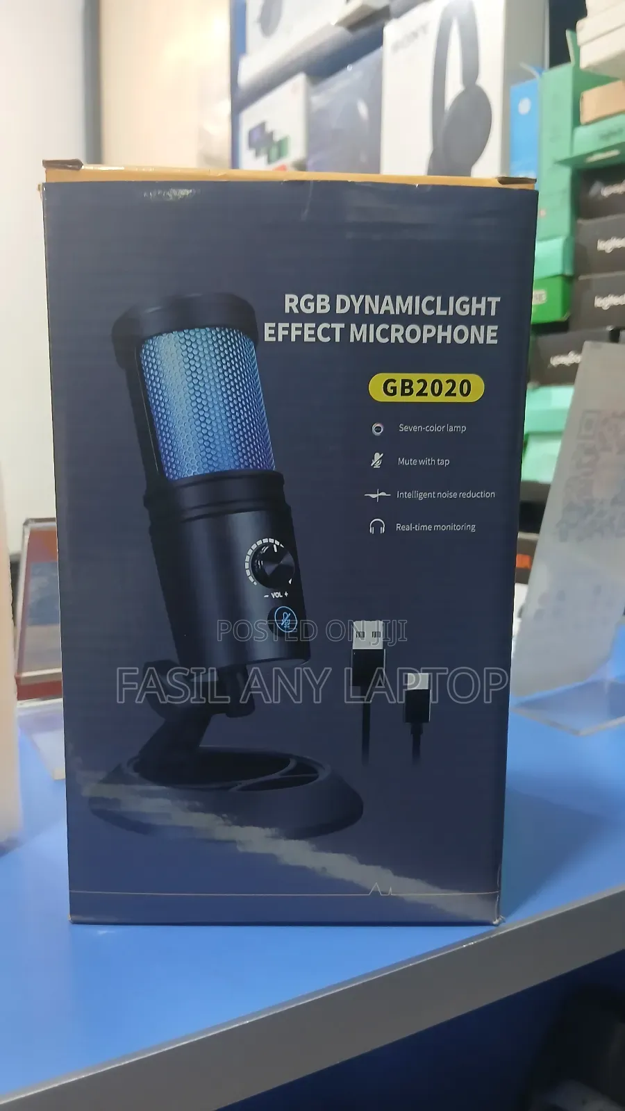 Microphone RGB Dynamic Light