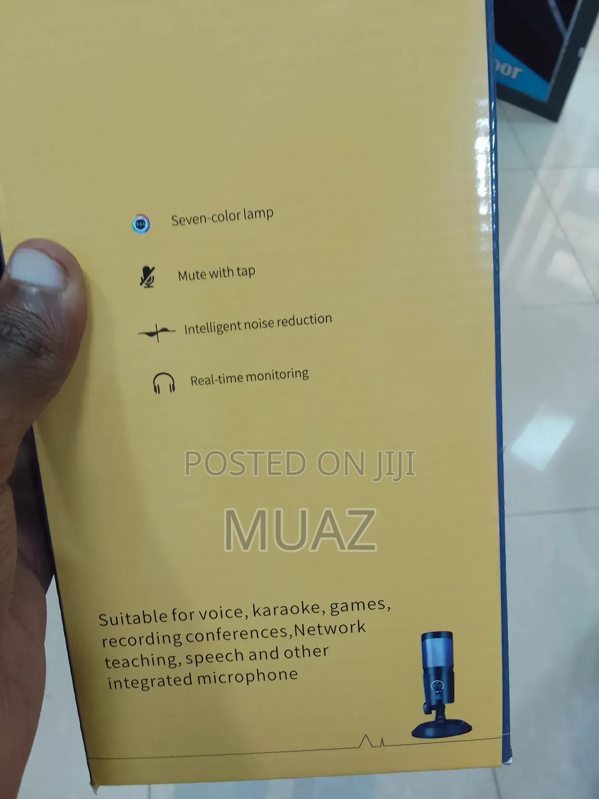 RGB Dynamiclight Effect Microphone