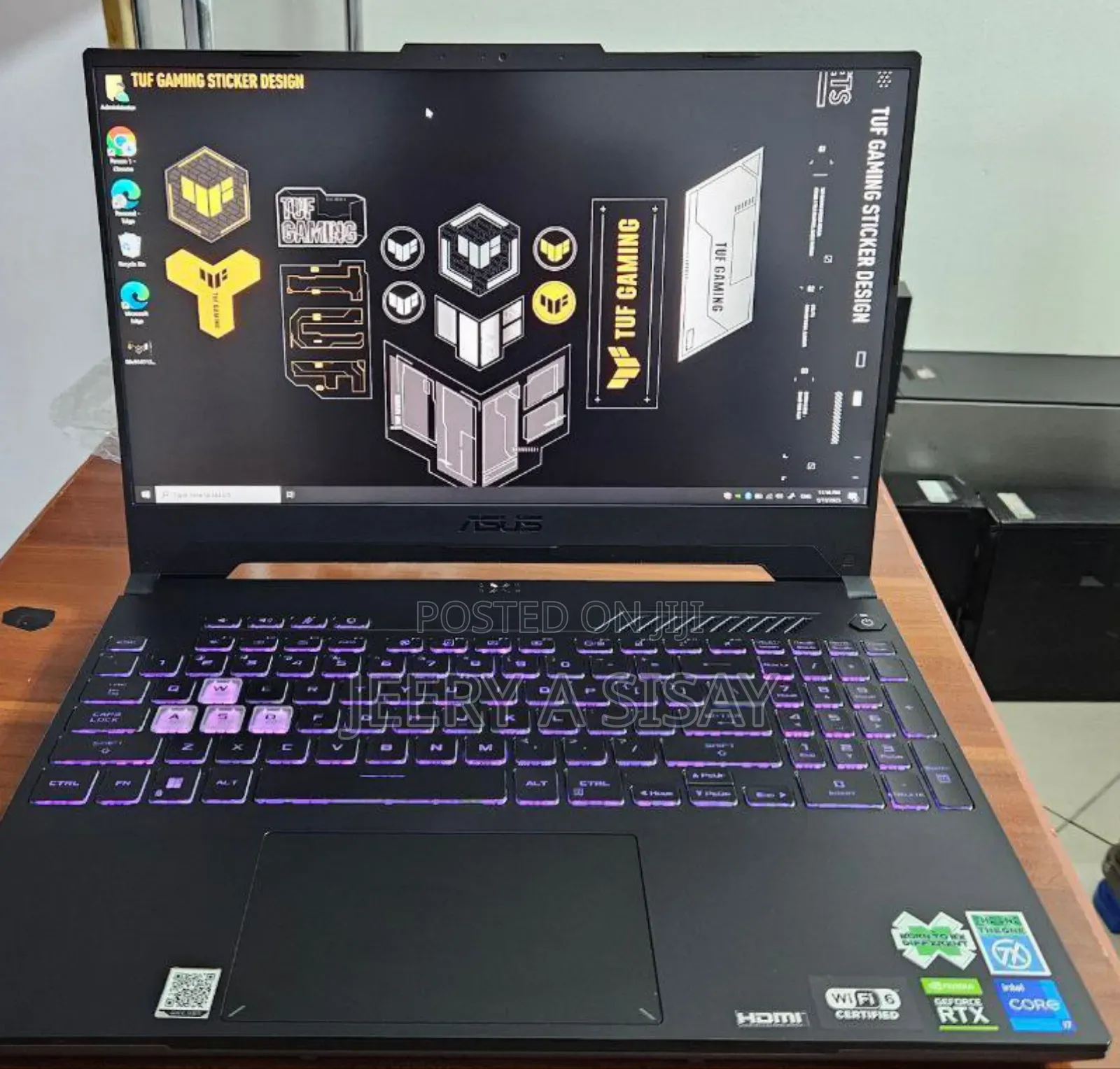 New Laptop Asus TUF Gaming A15 16GB AMD Ryzen 7 SSD 512GB
