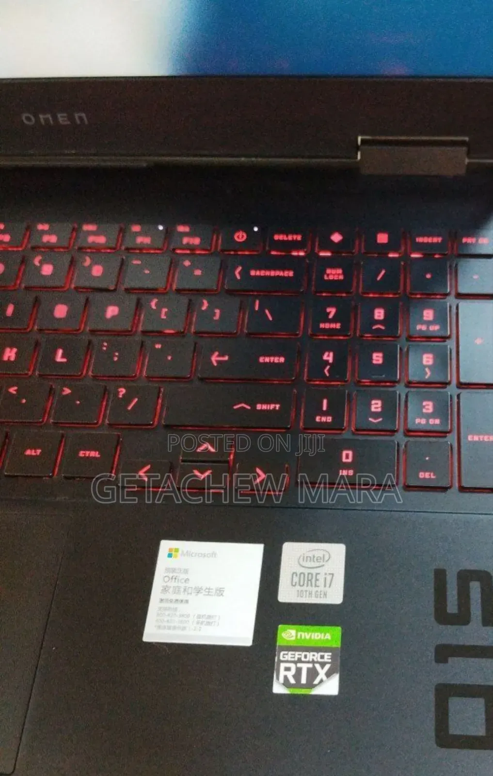 New Laptop HP Omen 15 16GB Intel Core I7 SSD 1T