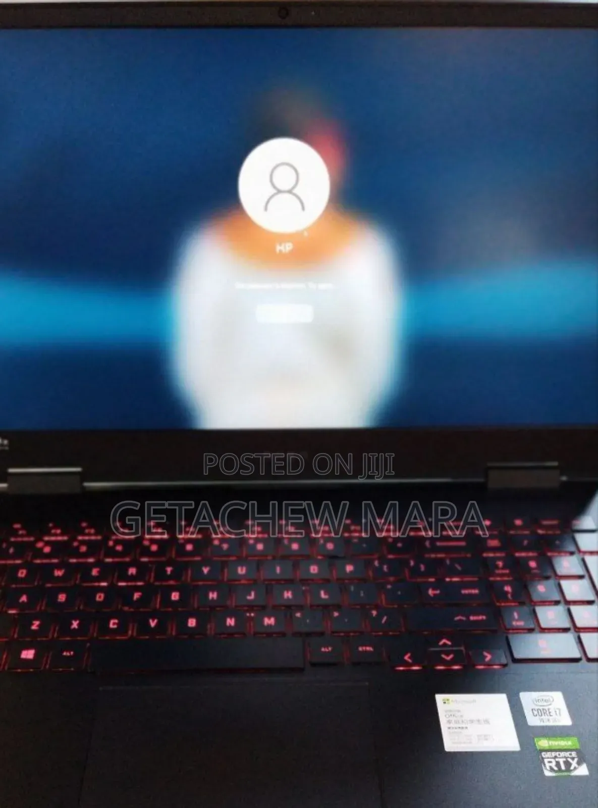 New Laptop HP Omen 15 16GB Intel Core I7 SSD 1T