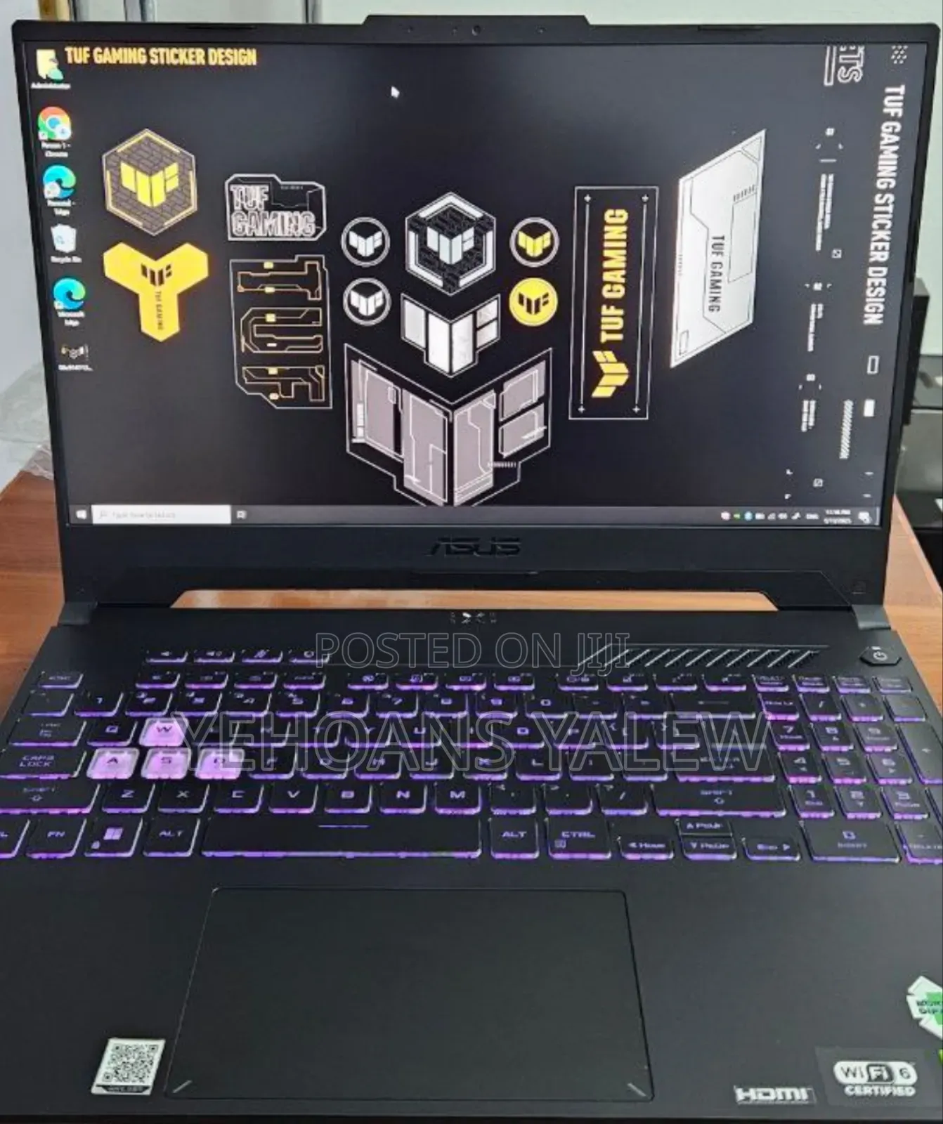 New Laptop Asus TUF Gaming A15 16GB AMD Ryzen 7 SSD 512GB