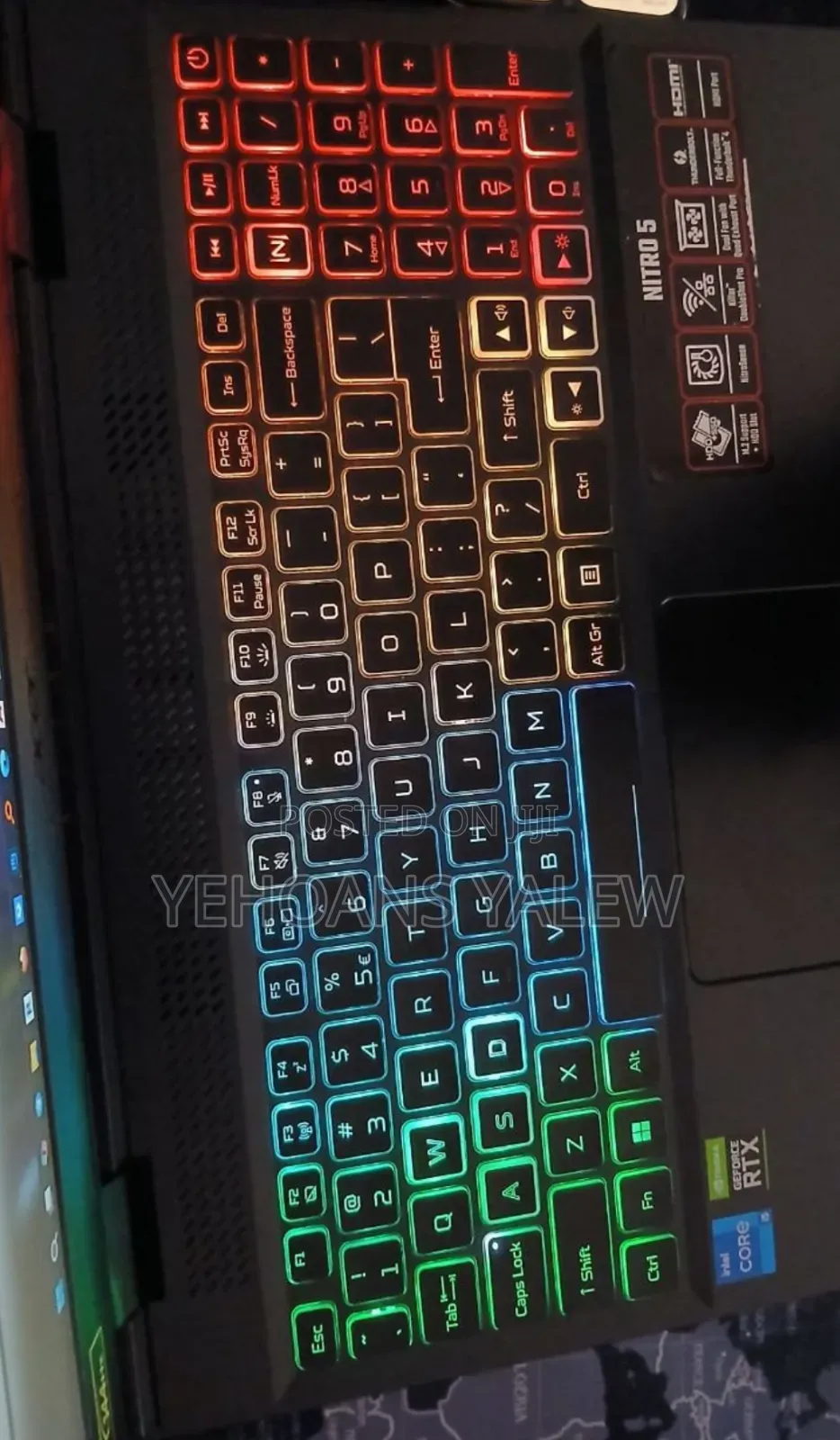 New Laptop Acer Nitro 5 16GB Intel Core I5 SSD 512GB