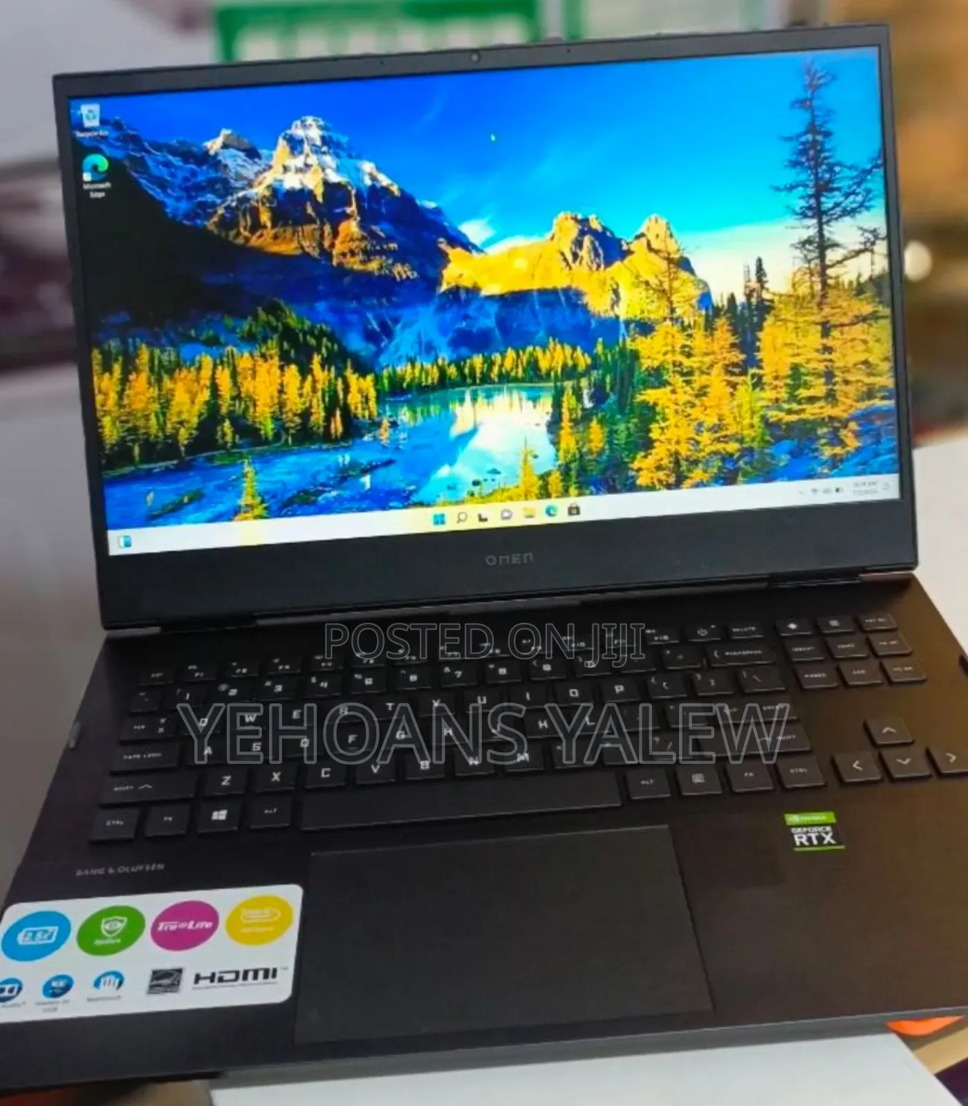 New Laptop HP Omen 16 16GB AMD Ryzen 7 SSD 512GB