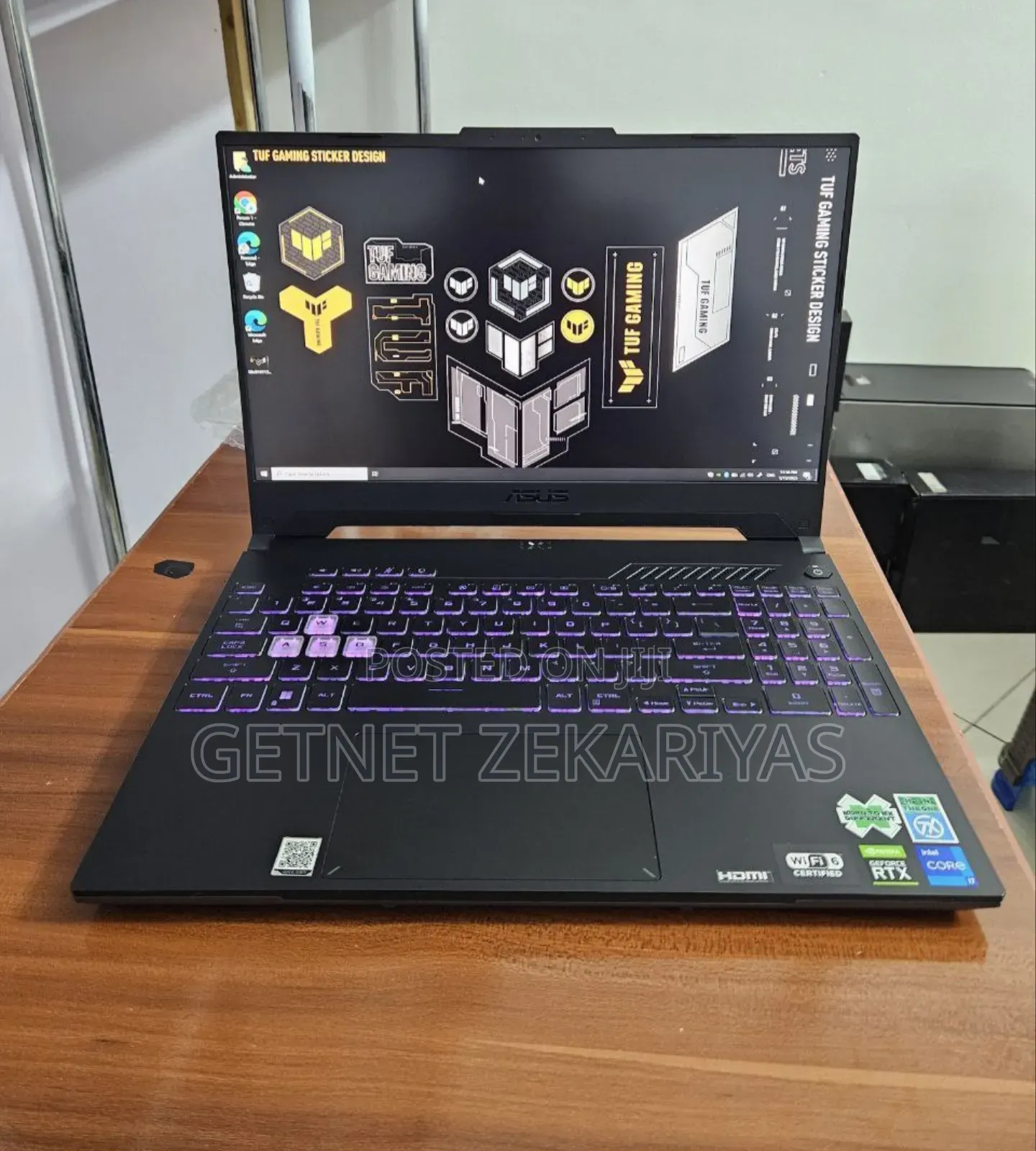 New Laptop Asus TUF Dash F15 16GB AMD Ryzen 7 SSD 512GB