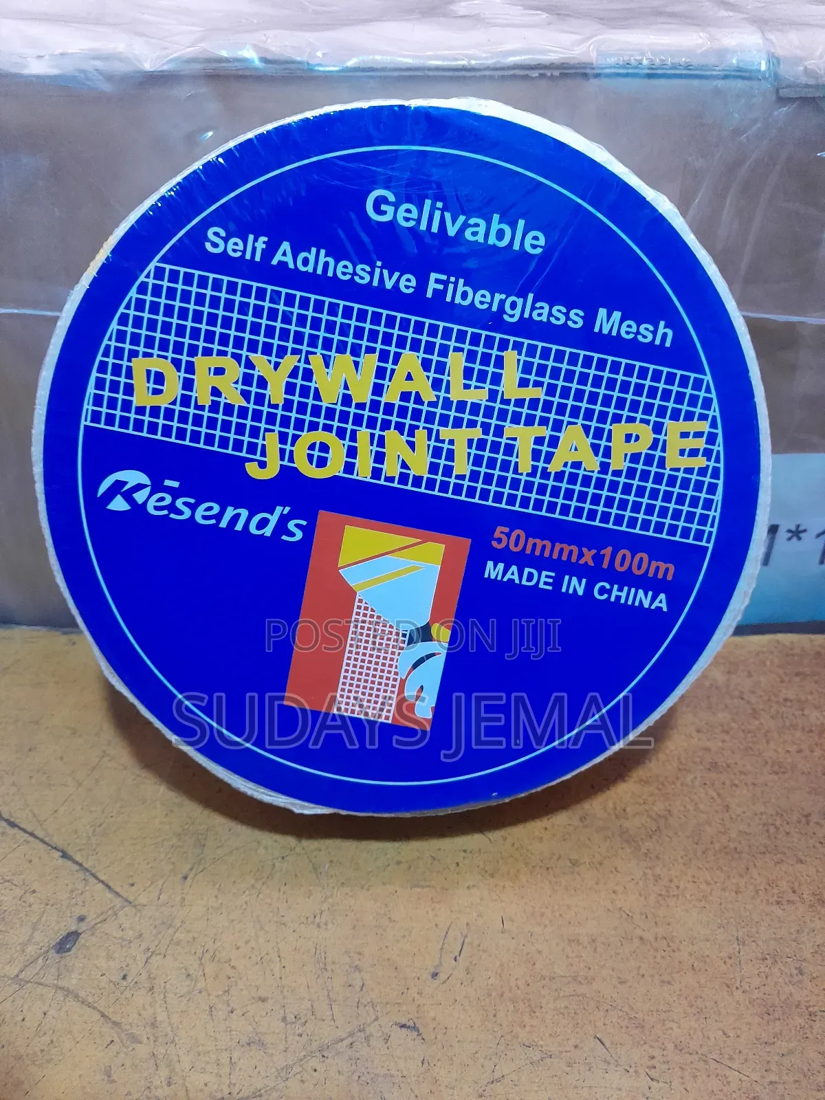 Clear Display of Self-Adhesive Fiberglass Mesh Drywall