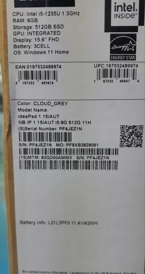 New Laptop Lenovo IdeaPad Z510 8GB Intel Core I5 SSD 512GB