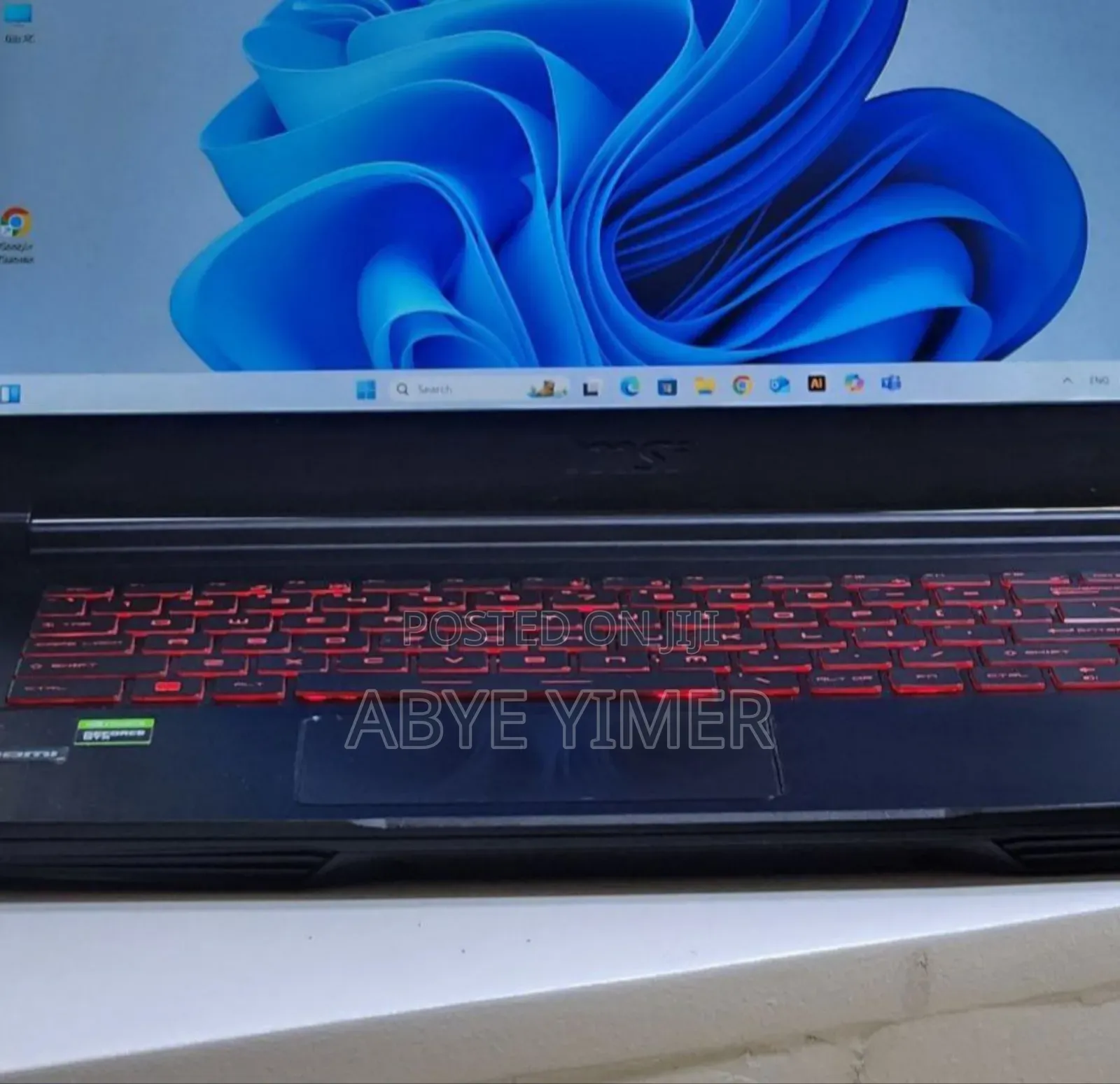 New Laptop MSI GF63 16GB Intel Core I5 SSD 512GB