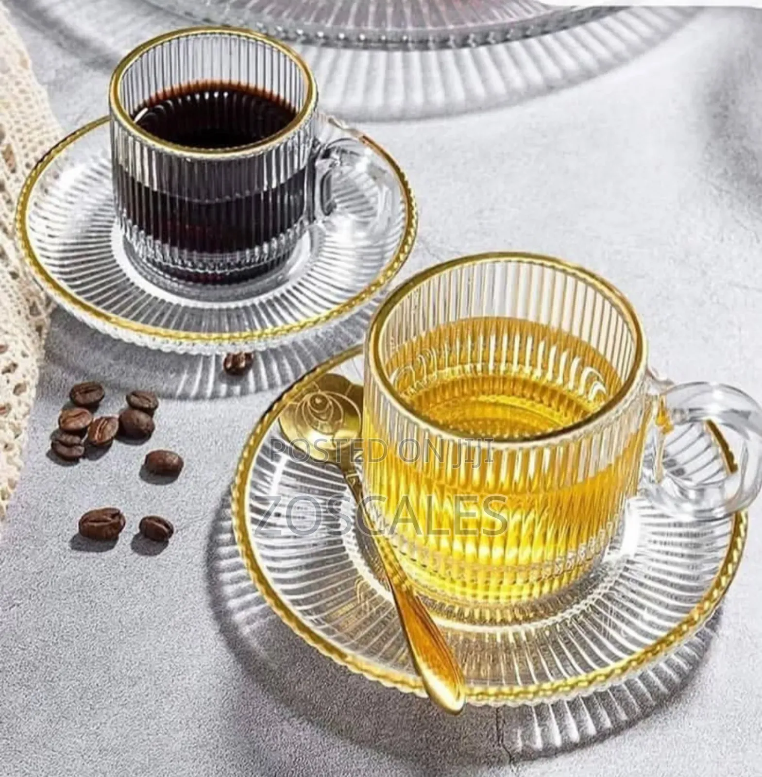 Royal Glass Coffee Mug