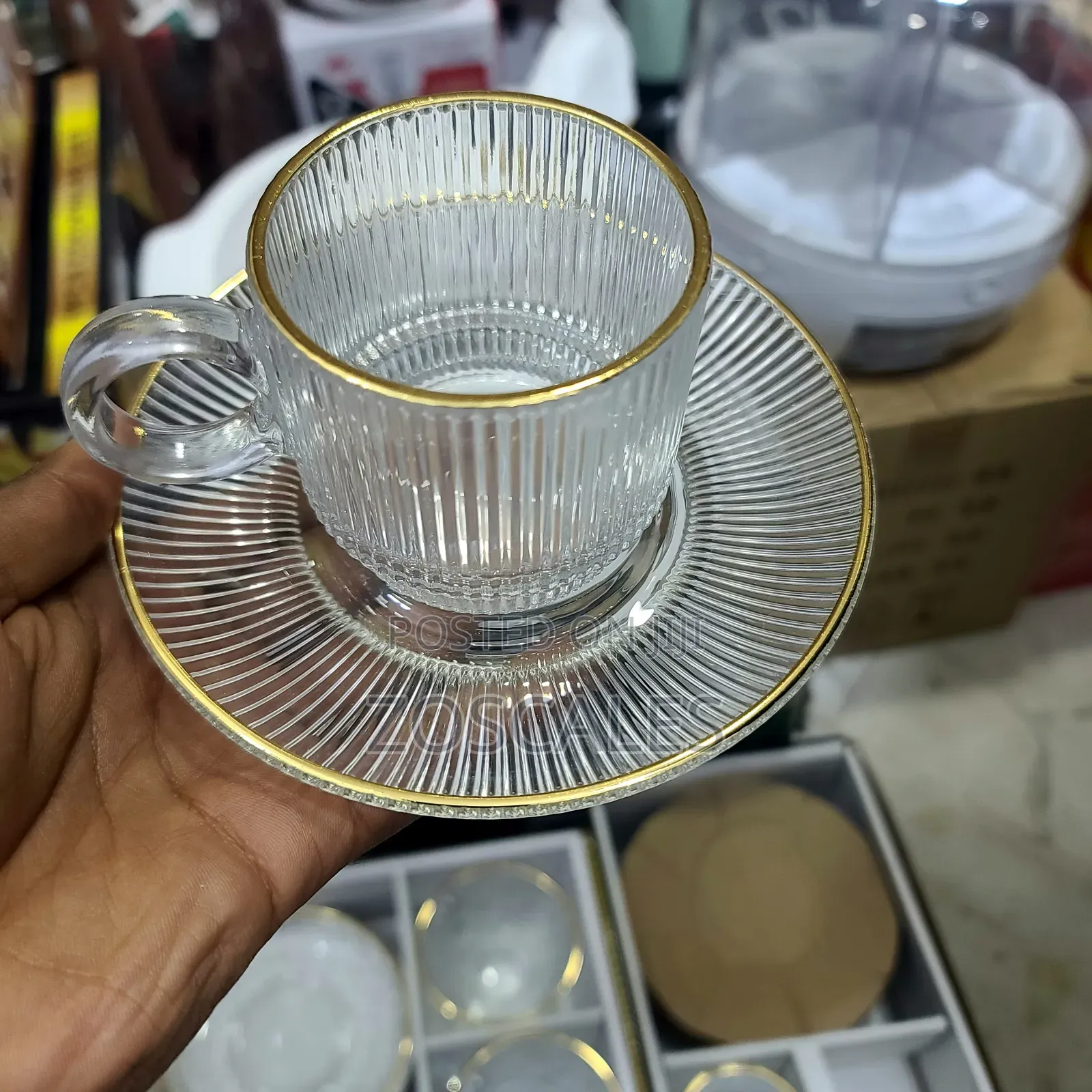 Royal Glass Coffee Mug