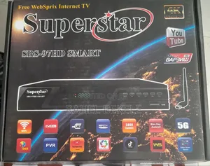 Photo - Superstar SRS-97hd Smart Internet Tv Receiver.