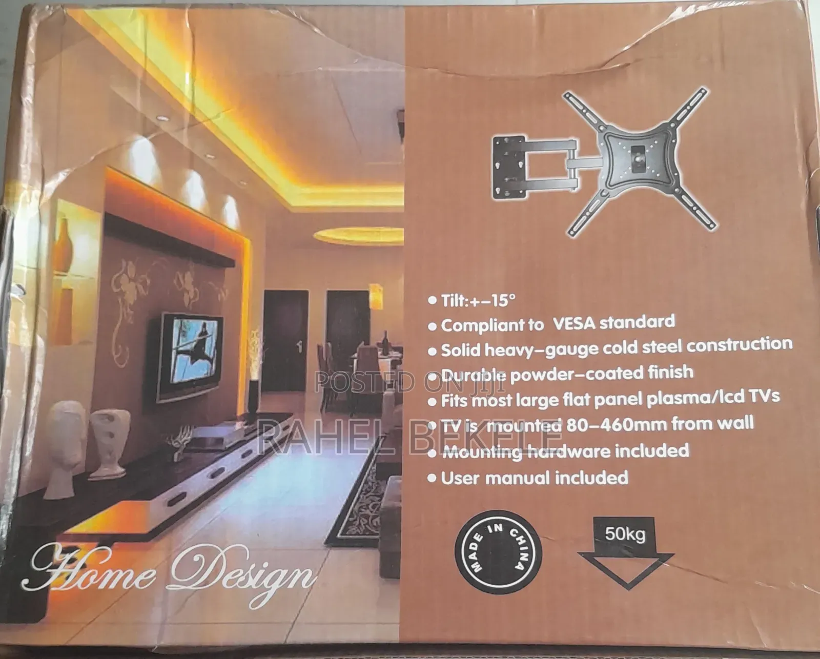 Tv Wall Mount Bracket, Designed To Hold Led, Lcd, Or Plasma