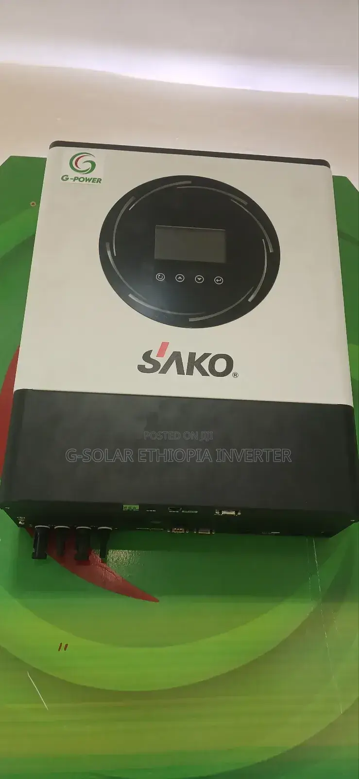 Battery Backup Available Home Solar Power Setup – Inverter,
