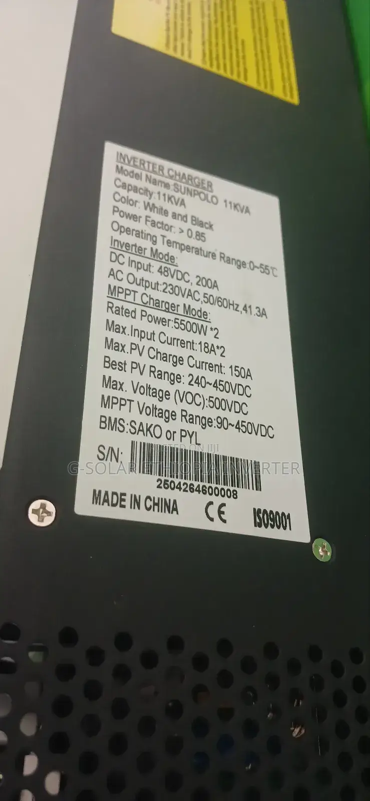 Battery Backup Available Home Solar Power Setup – Inverter,