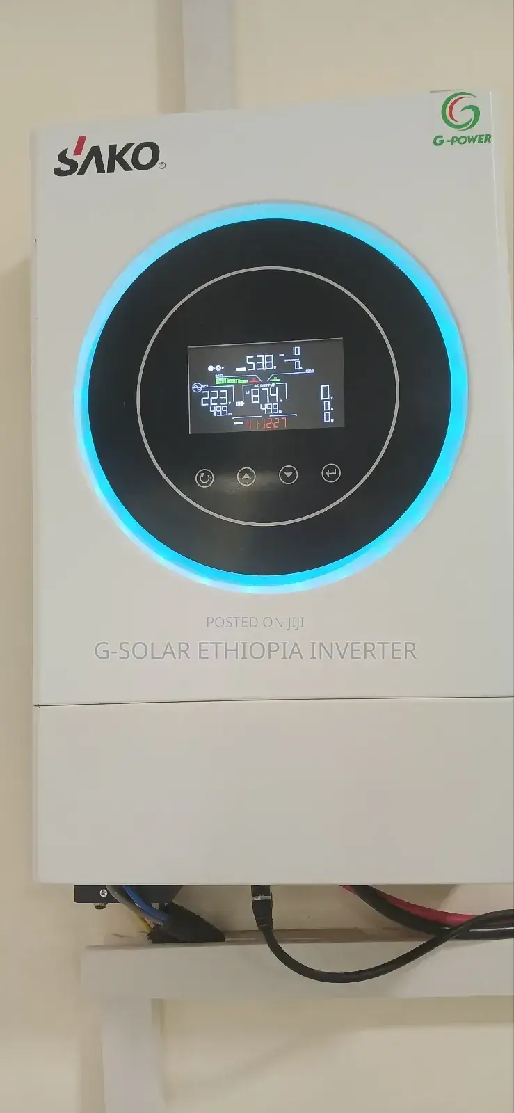 Battery Backup Available Home Solar Power Setup – Inverter,