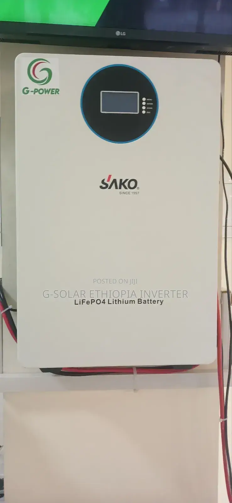 Battery Backup Available Home Solar Power Setup – Inverter,
