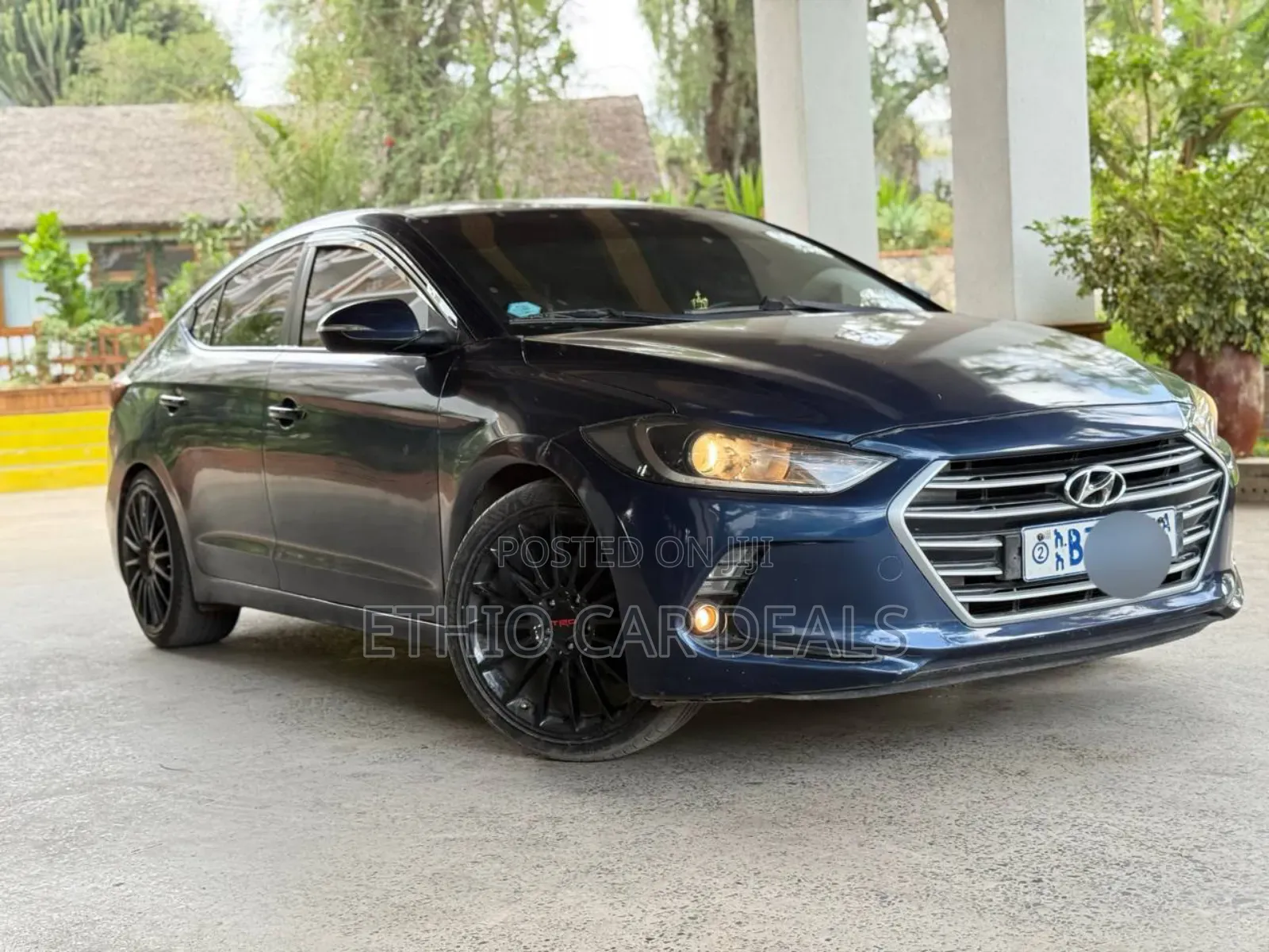 Hyundai Avante 2018 Blue