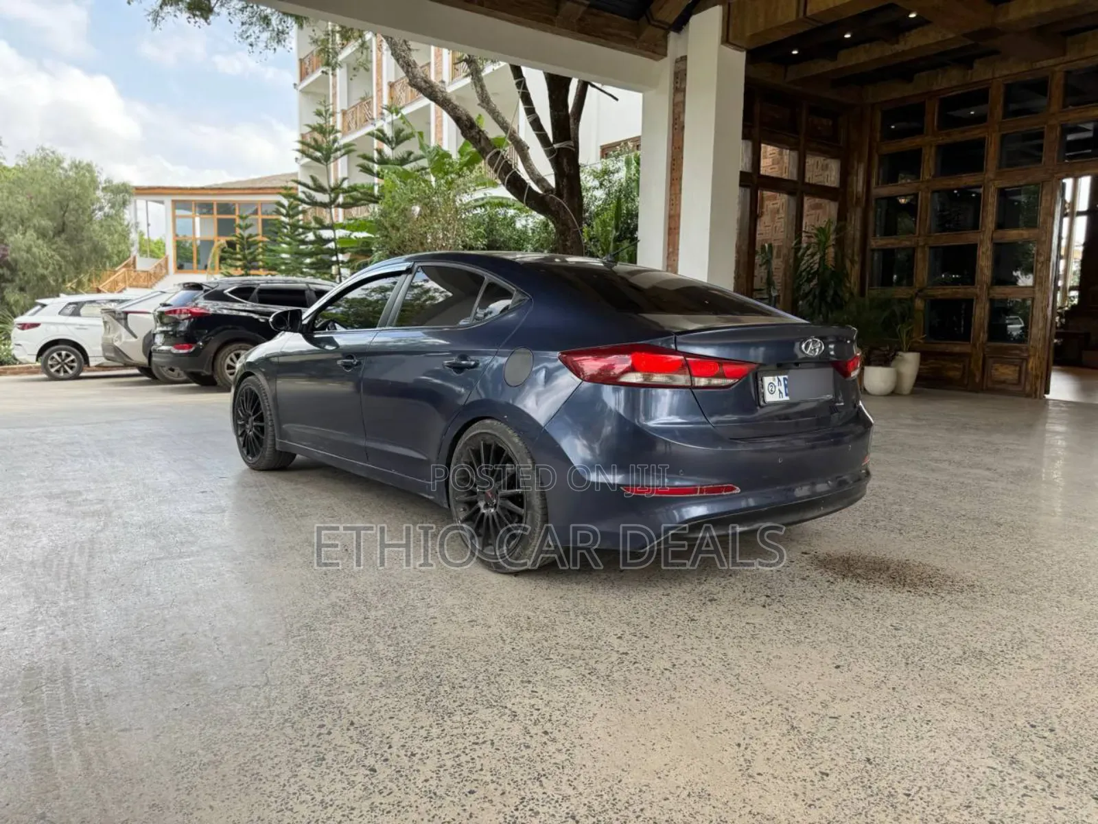 Hyundai Avante 2018 Blue