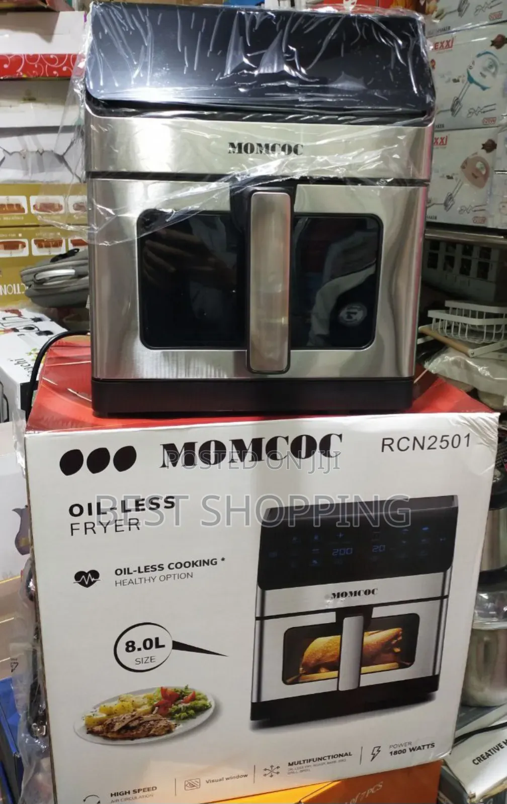 Momcoc Digital Air Fryer 8 Liter