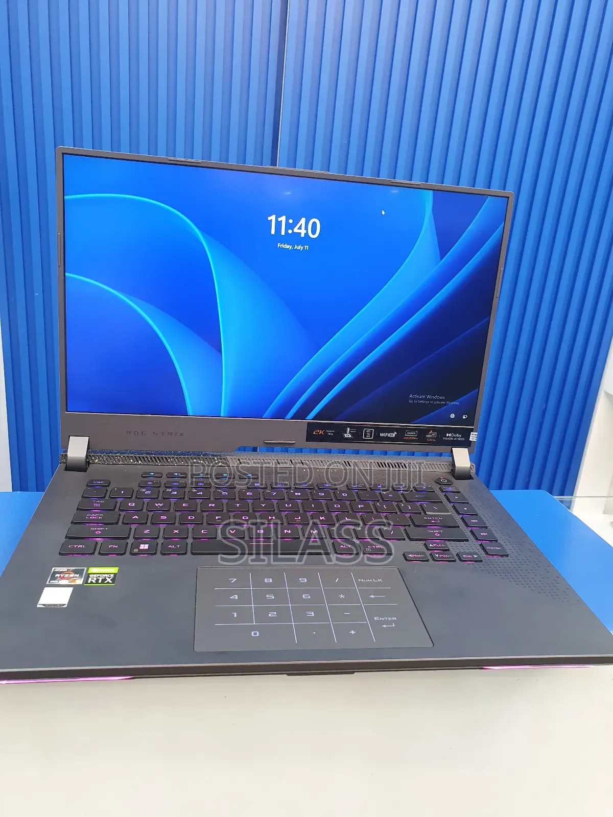 New Laptop Asus ROG Strix G15 16GB AMD Ryzen 9 SSD 1T