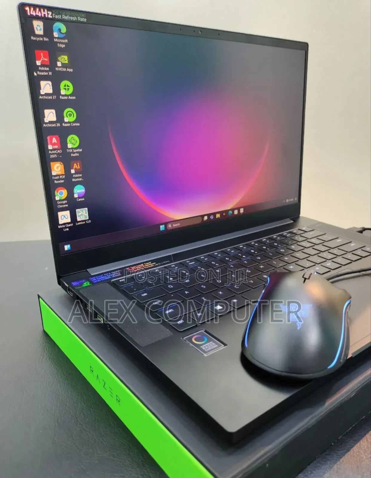 New Laptop Razer Blade 32GB Intel Core I7 SSD 1T
