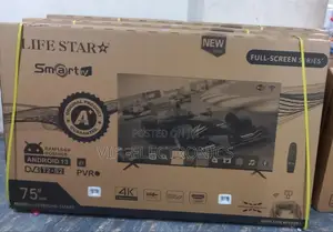 Lifestar 75 Inch Tv Smart Uhd Android 13.0 Tv 75