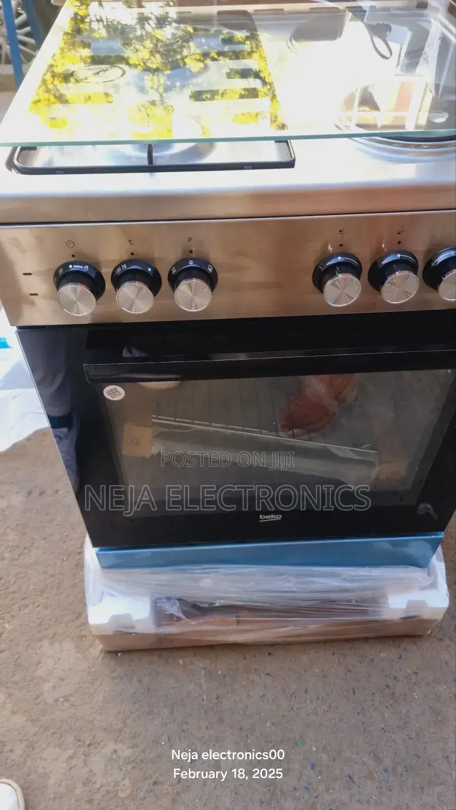 Beko Ovens 2-Gas 2-Ele 60×60 Oven Freestanding Ovens Deliver