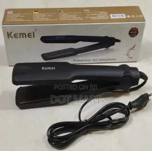 Photo - Kemei Hair Straightener (ለሁሉም የፀጉር አይነት ተስማሚ / የሴቶች የፀጉር ማለስለሻ )