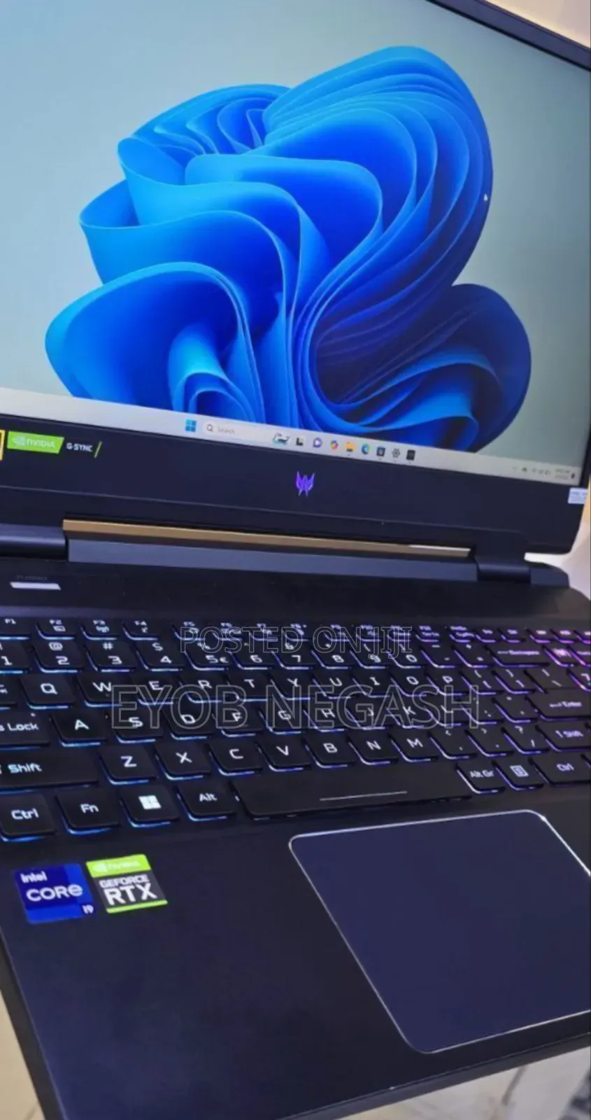 New Laptop Acer Predator Helios 300 16GB Intel Core I9 SSD 1T