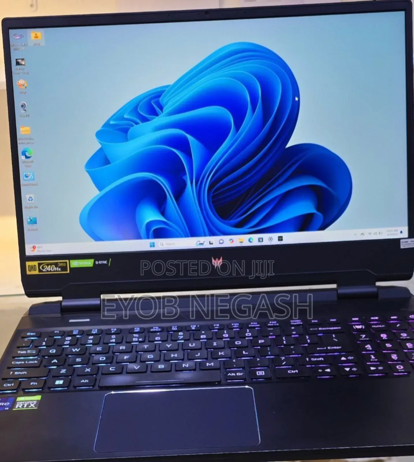 New Laptop Acer Predator Helios 300 16GB Intel Core I9 SSD 1T