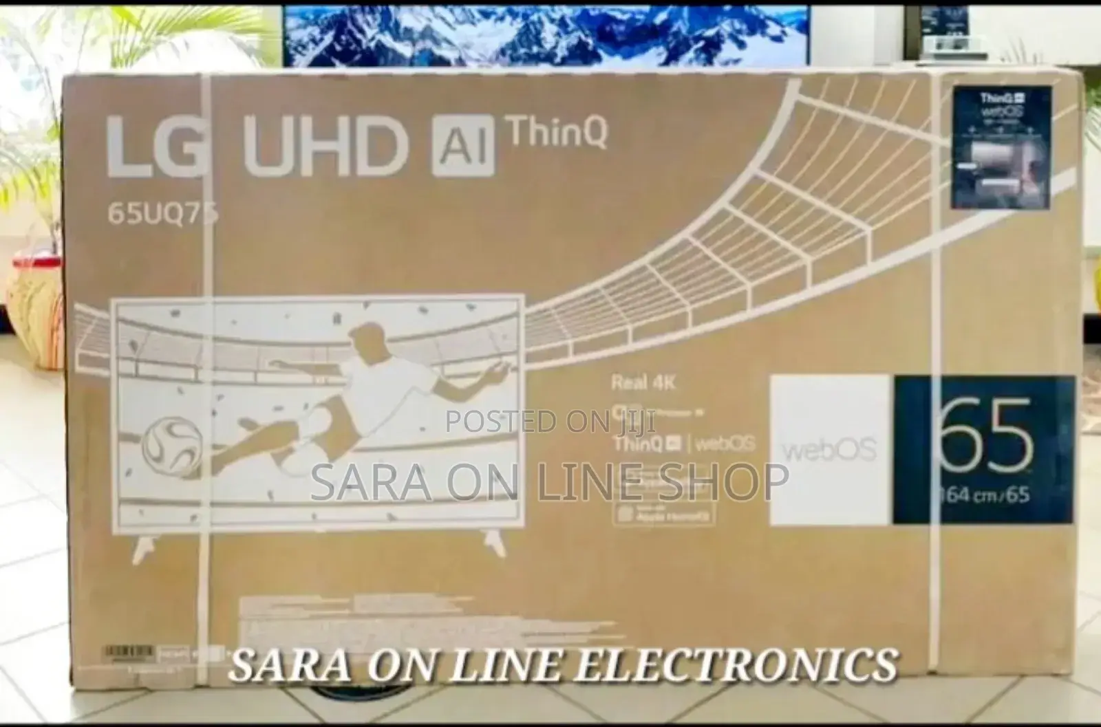 Lg 65" Uhd Smart Real Tv