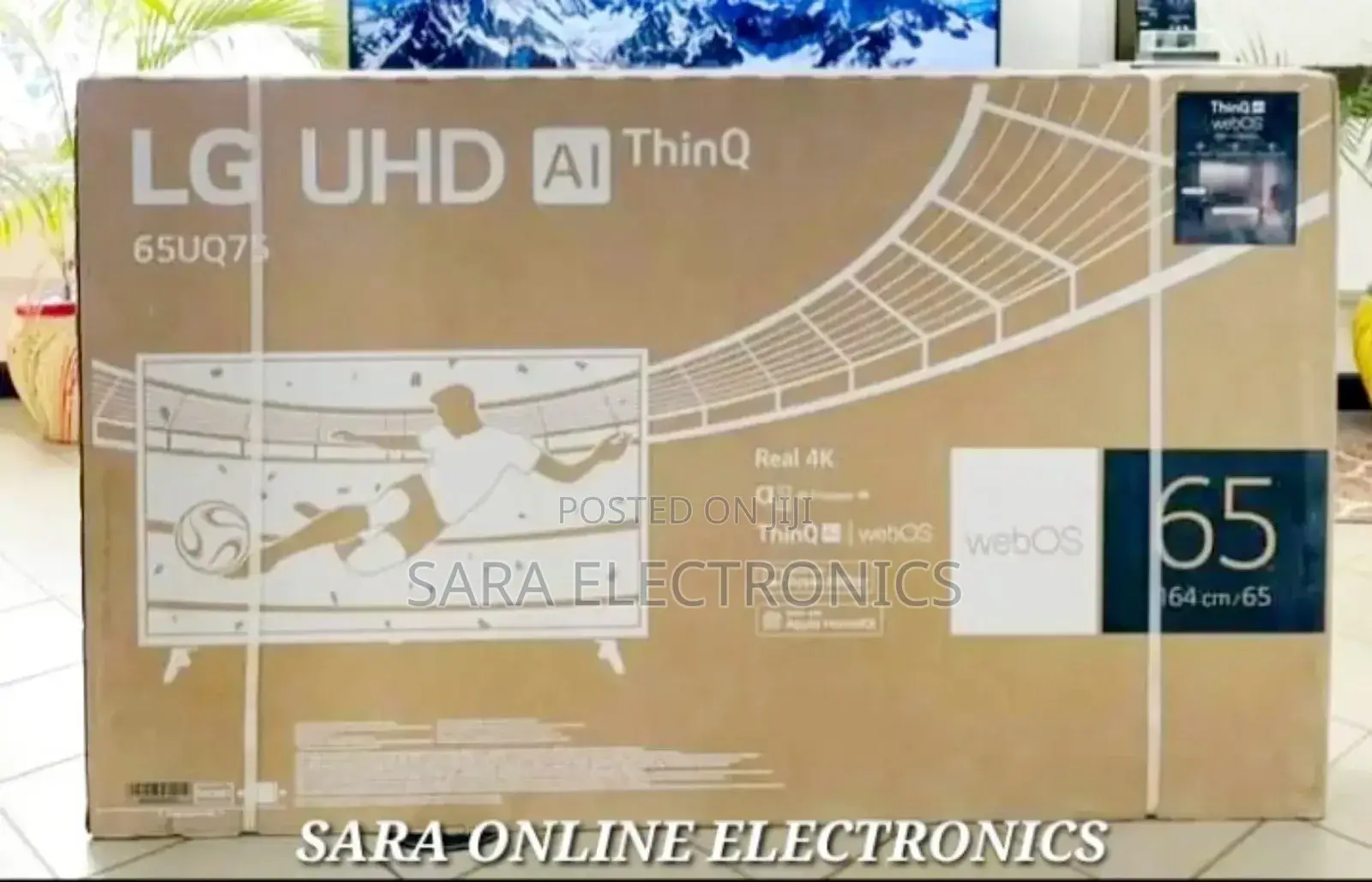 Lg 65" Uhd Smart Real Tv