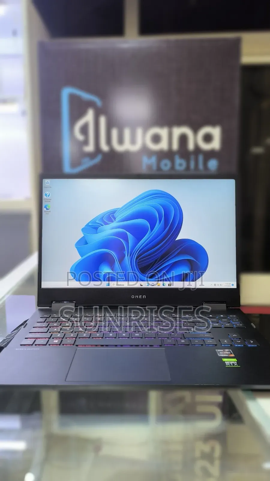 New Laptop HP Omen 16 16GB AMD Ryzen 7 SSD 512GB