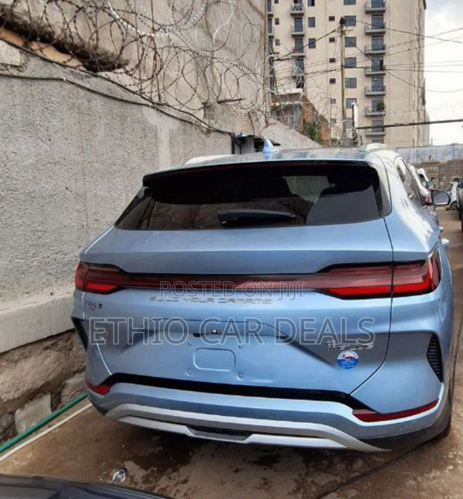 New BYD Song Plus DM-i 2024 Blue