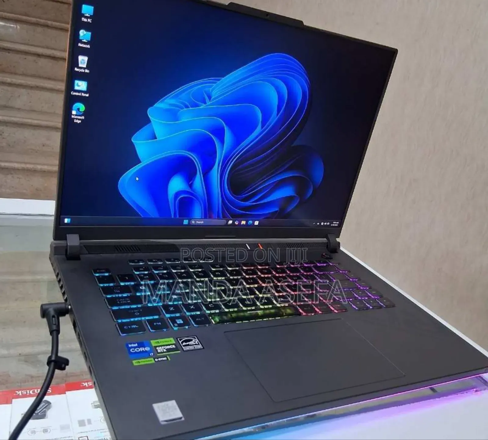 New Laptop Asus ROG Strix G16 G614 32GB Intel Core I7 SSD 1T