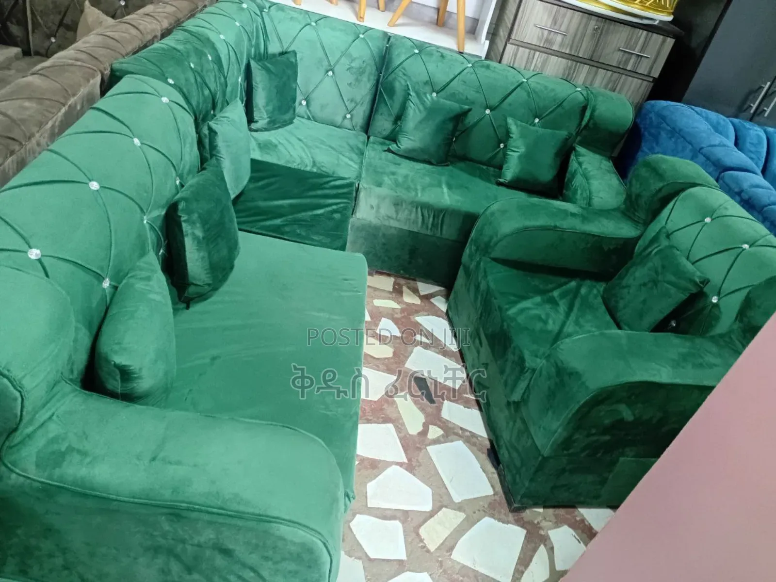 በጥራት የተሰሩ ሙሉ ኤልሼፕ ሶፋዎች