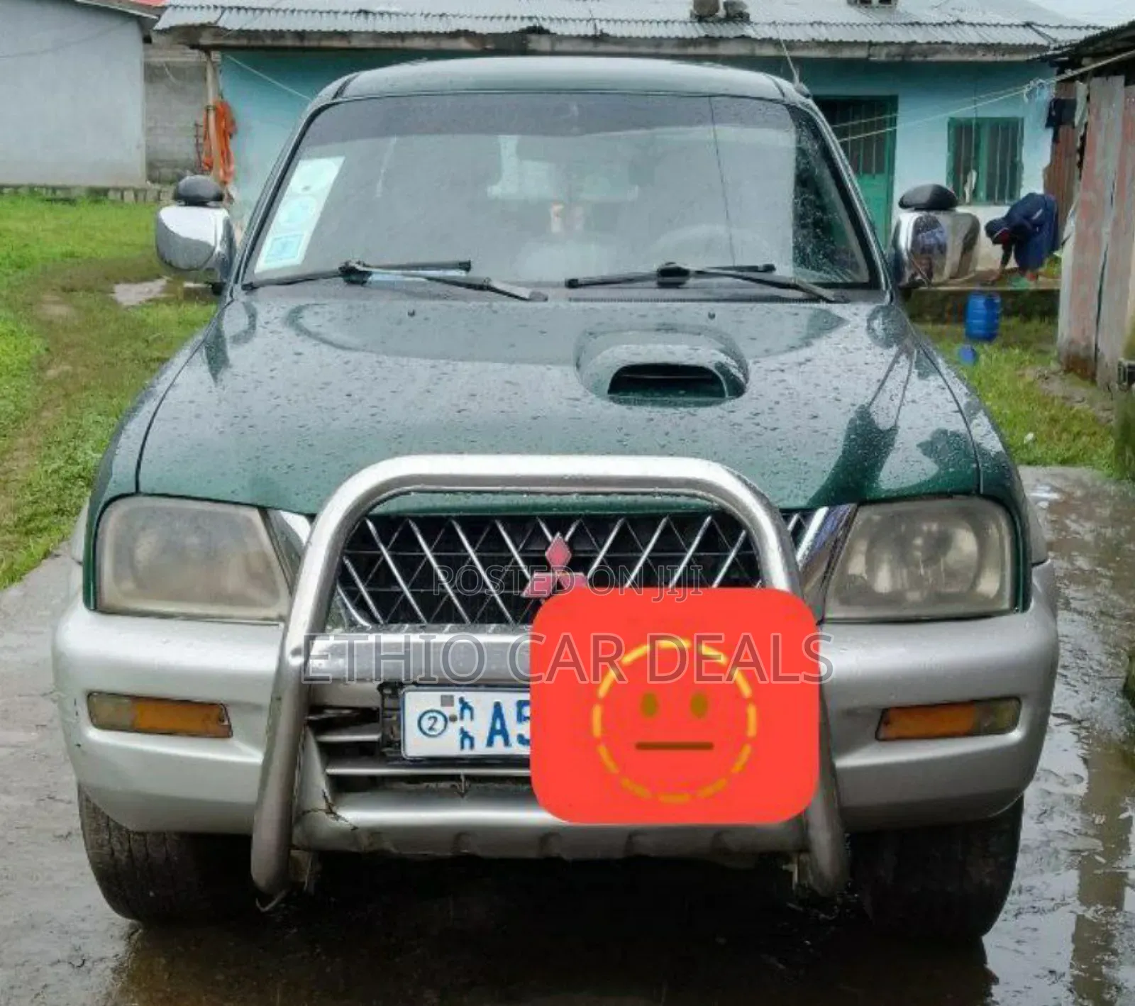 Mitsubishi L200 2007 Green