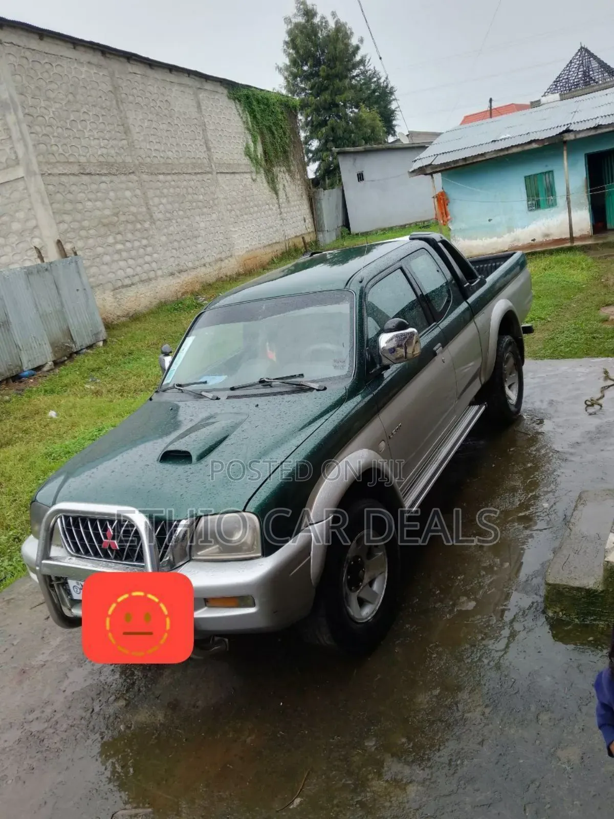 Mitsubishi L200 2007 Green