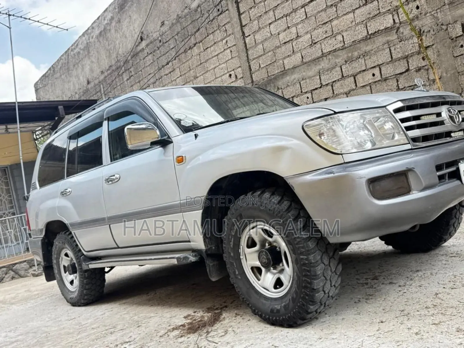 Toyota Land Cruiser 2007 Silver