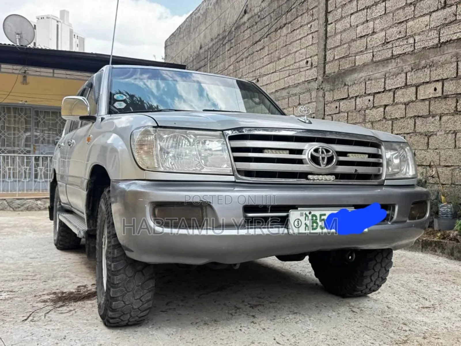 Toyota Land Cruiser 2007 Silver