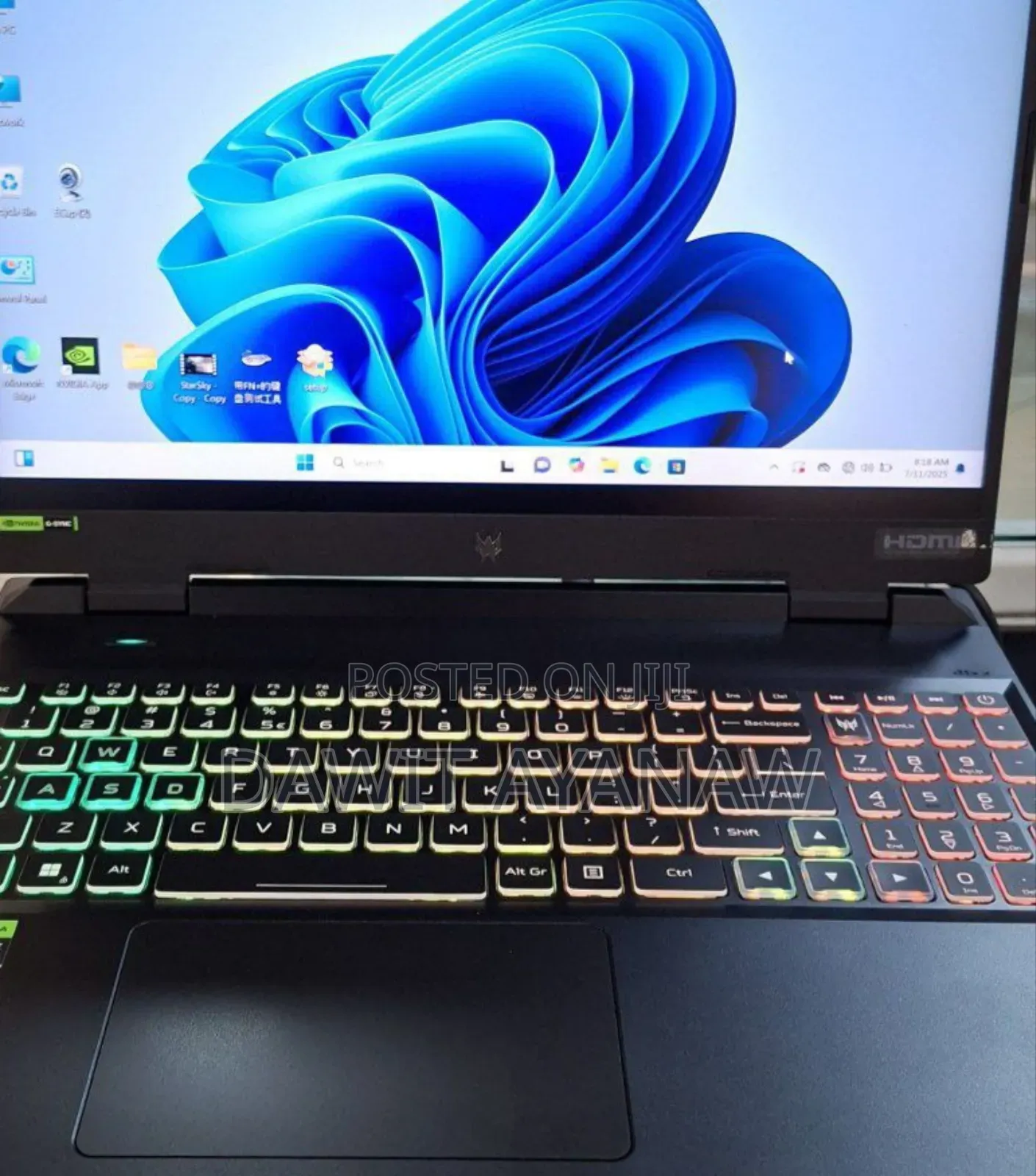 New Laptop Acer Nitro 5 16GB Intel Core I9 SSD 1T