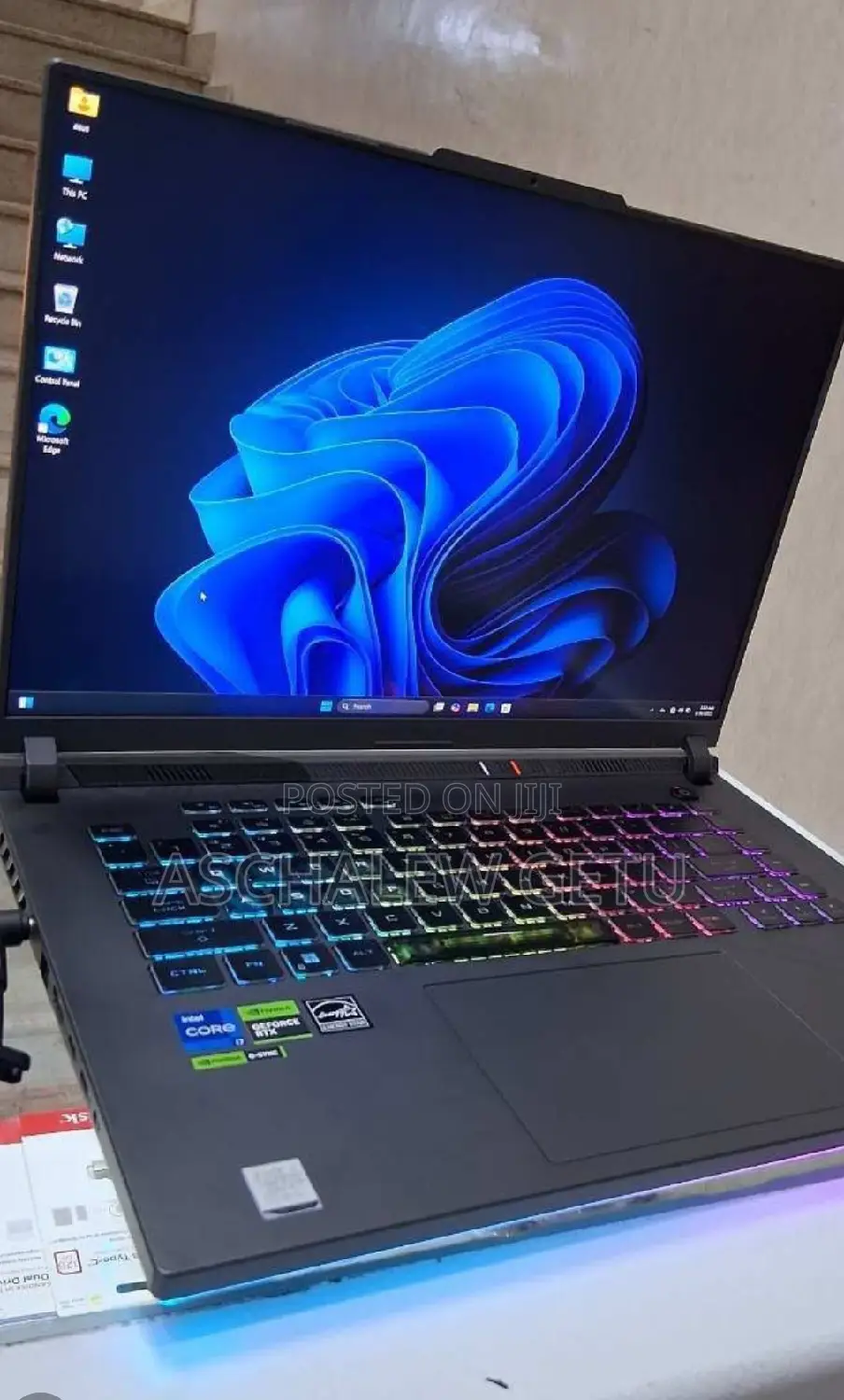 New Laptop Asus ROG Strix G15 32GB Intel Core I7 SSD 1T