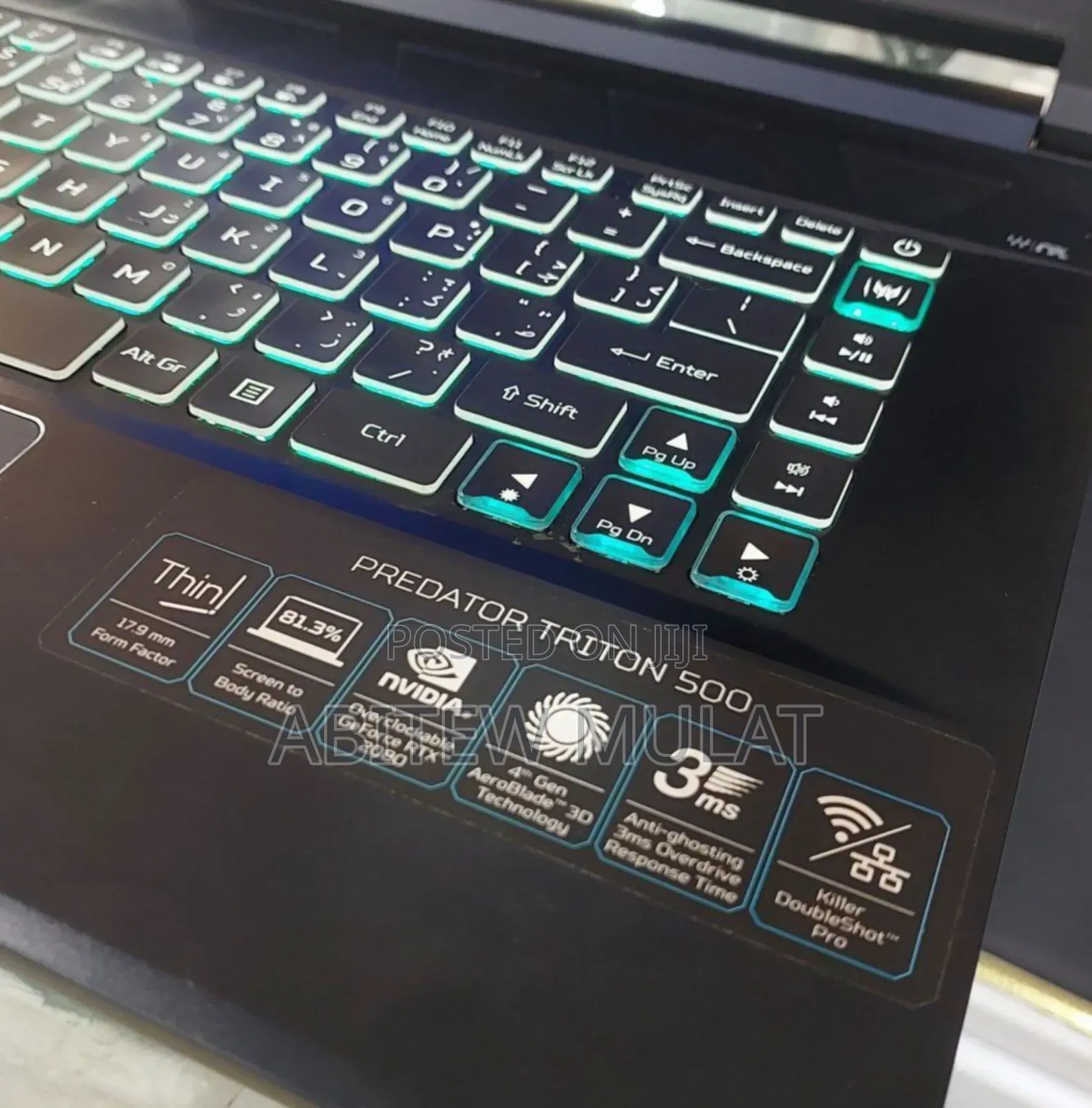 New Laptop Acer Predator Helios 300 16GB Intel Core I7 SSD 1T