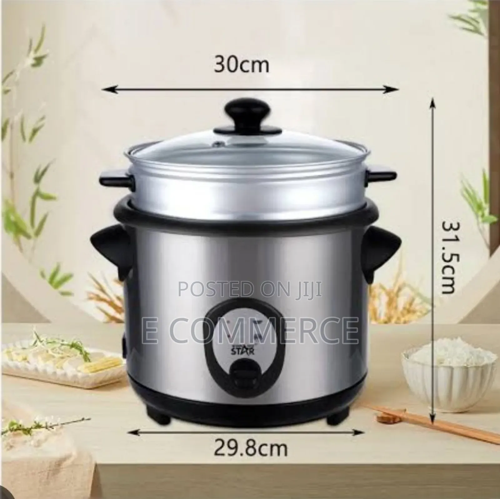 Winning Star Electric Pressure Cooker and Food Steamer