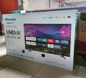 ☆Hisence 65"☆ ●A6 Series Uhd Tv 10 Years Warranty