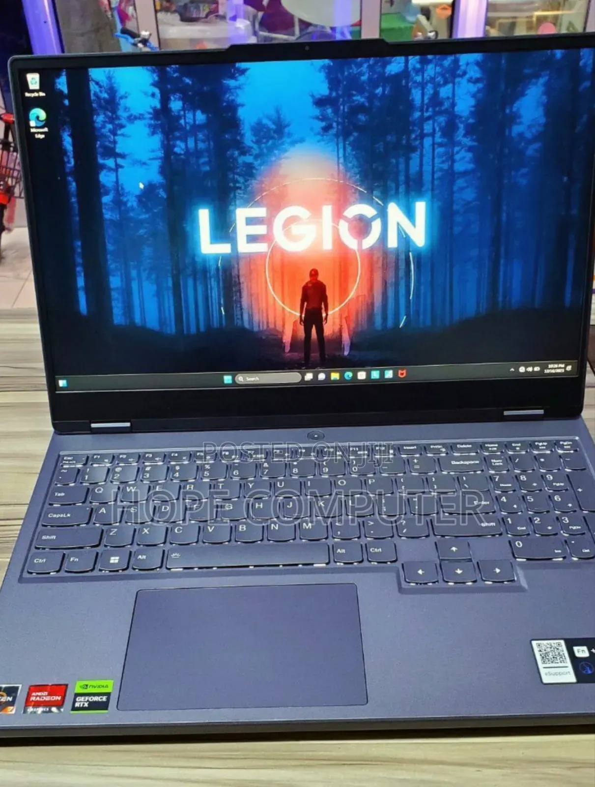 New Laptop Lenovo Legion 5 16GB AMD Ryzen 7 SSD 1T