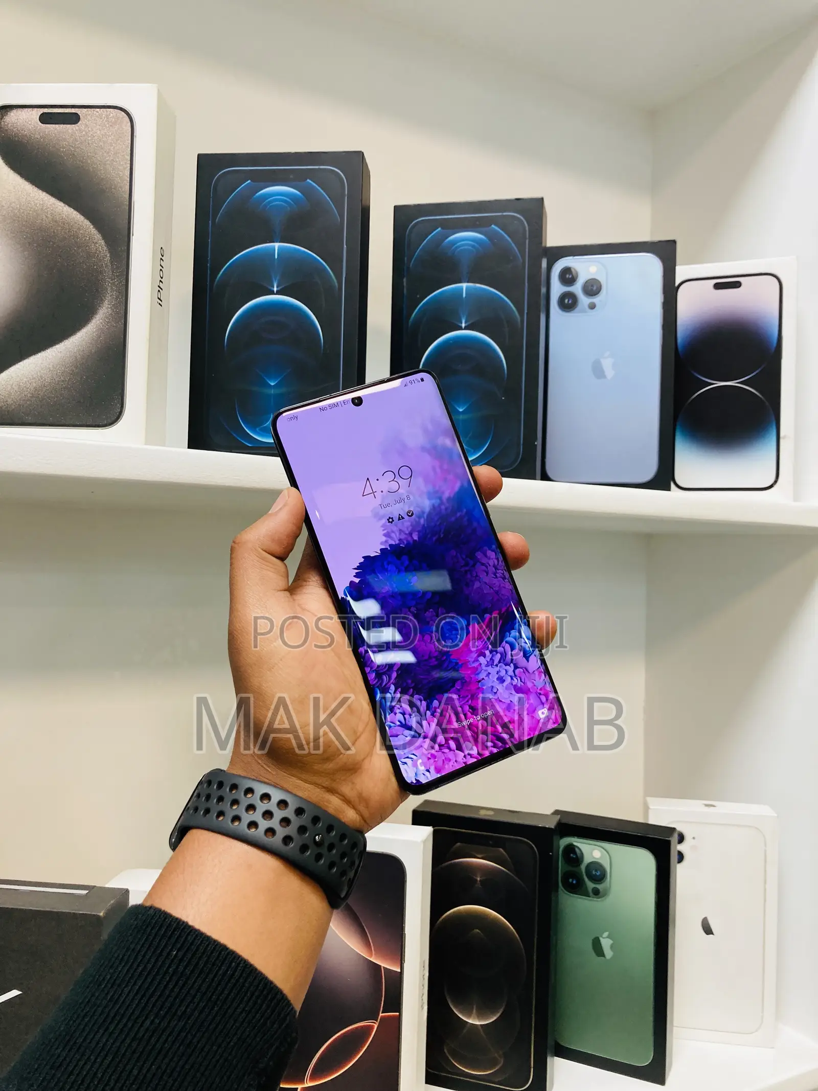 New Samsung Galaxy S20+ 5G 128 GB Black