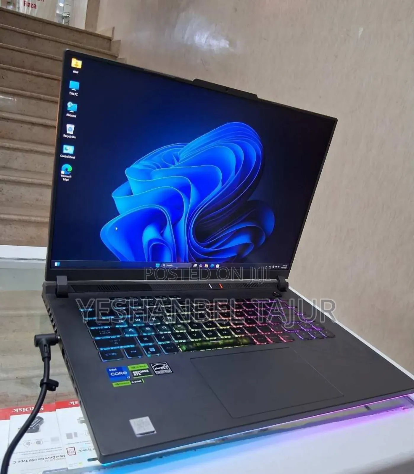 New Laptop Asus ROG Strix G16 G614 16GB Intel Core I7 SSD 1T