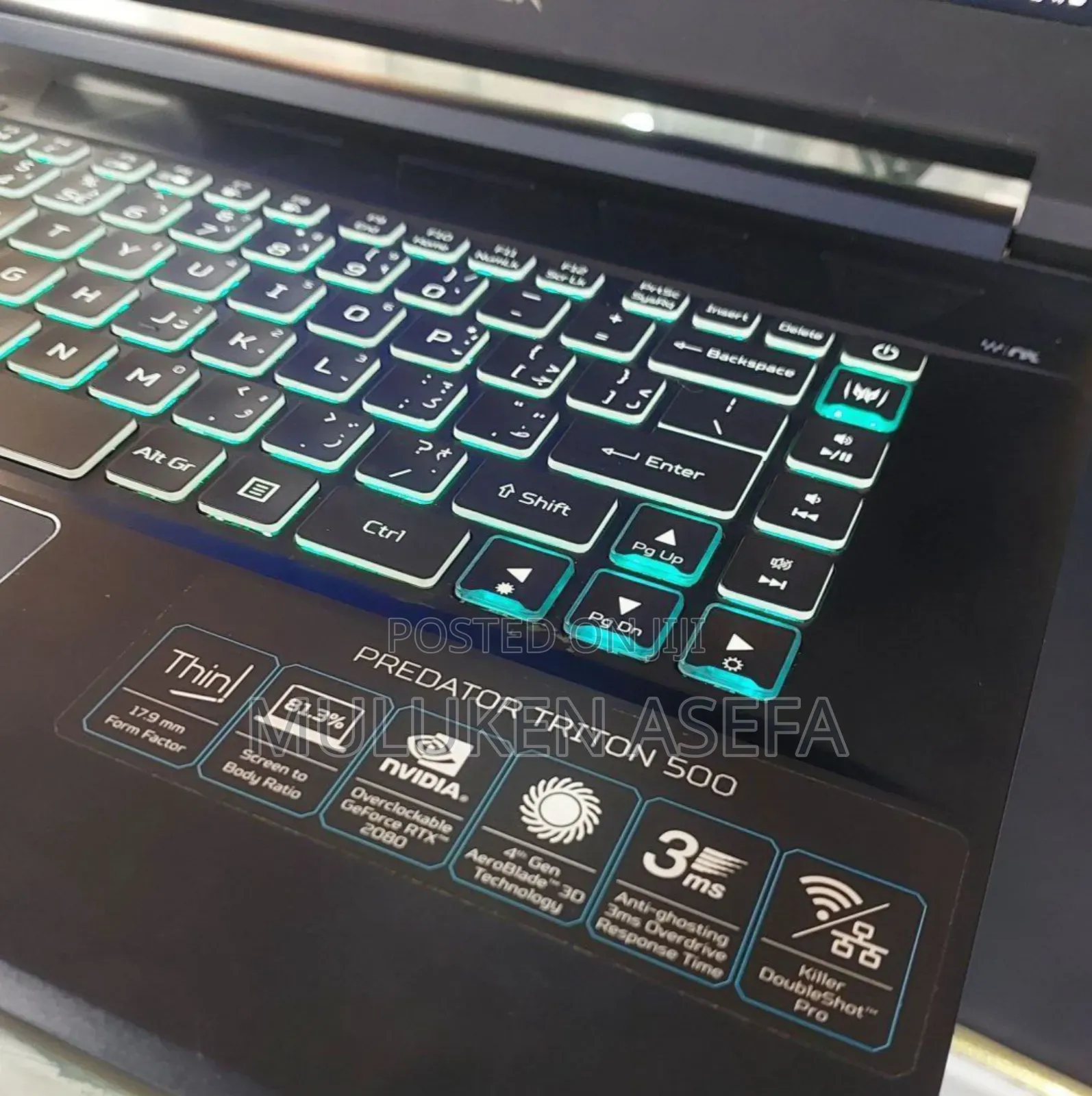 New Laptop Acer Predator 15 16GB Intel Core I7 SSD 1T