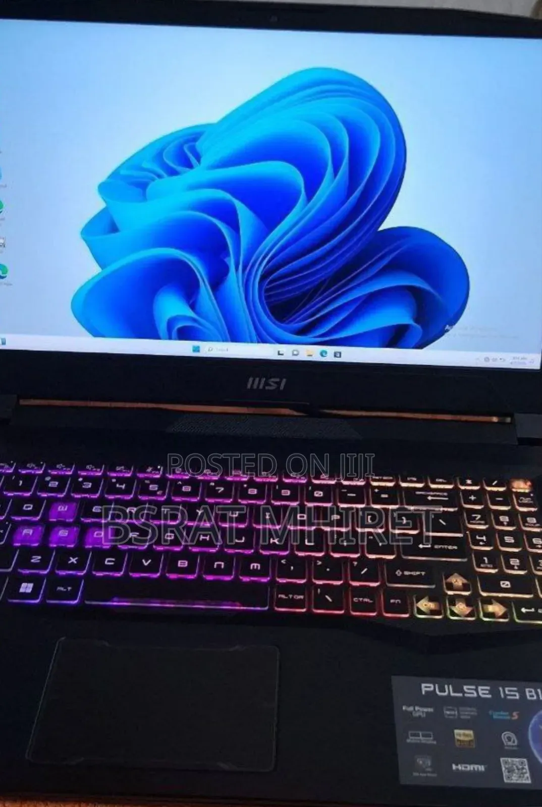 New Laptop MSI GF63 16GB Intel Core I9 SSD 1T